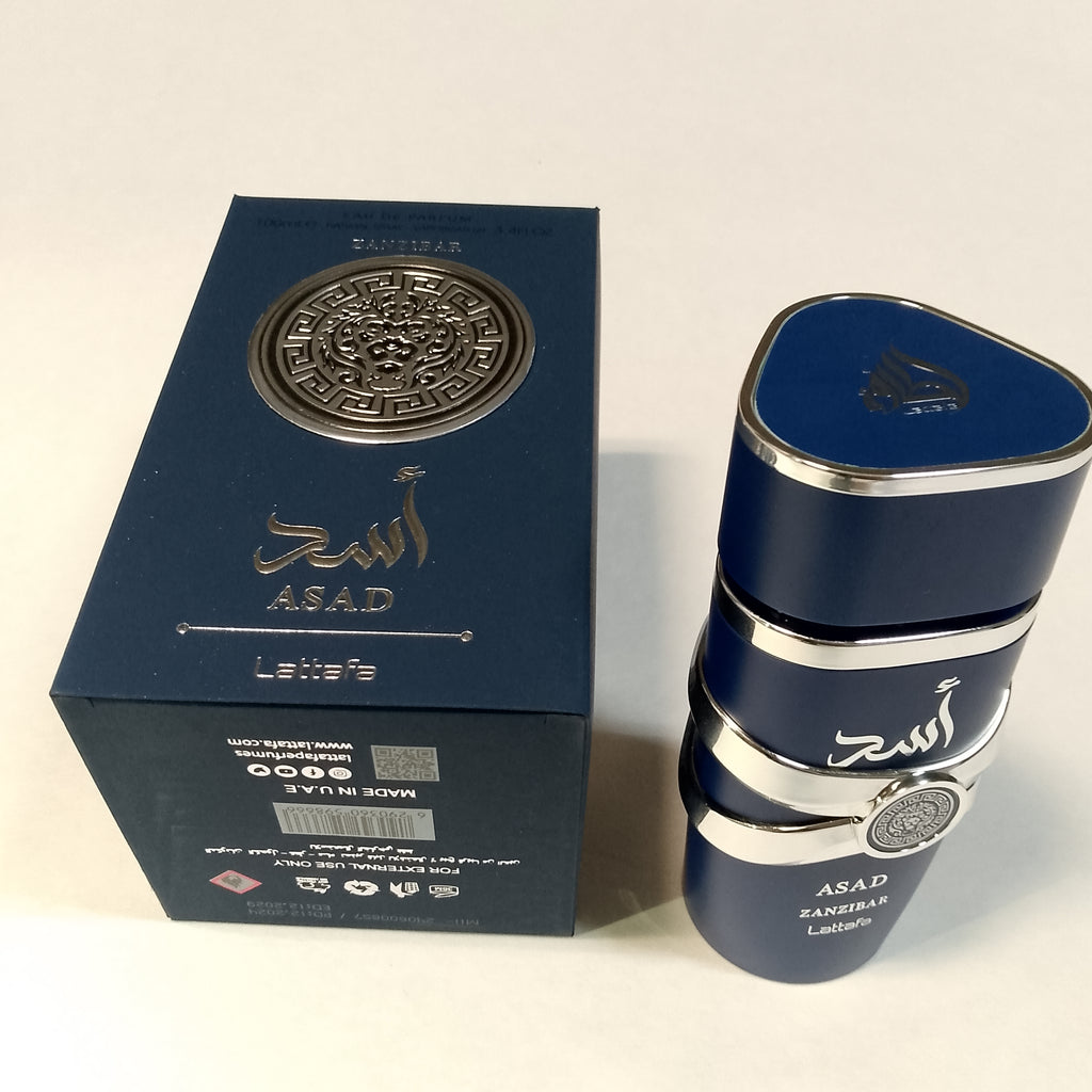 Asad Zanzibar Eau de Parfum – 100ml
Brand: Lattafa